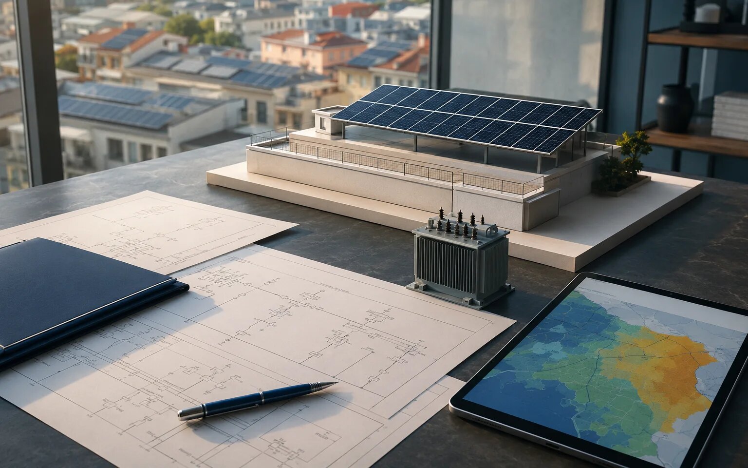 Elektrik üretim tesisi termin programı, lisans kaydı ve ilerleme belgelerini EBİS bildirimi öncesinde karşılaştıran proje ekibi